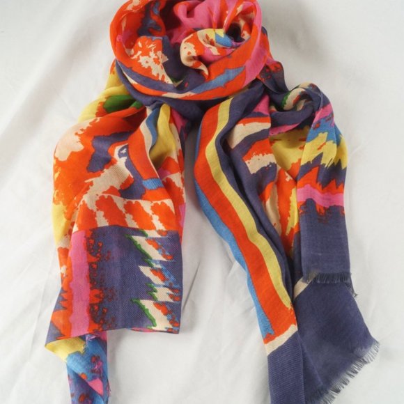 AVILA JAGGED BLUFFS LIGHTWEIGHT HANDCRAFTED SCARF - Picture 2 of 4